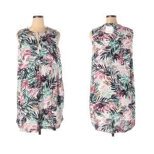 BeachLunchLounge Kayla Shift Dress Palm Leaf